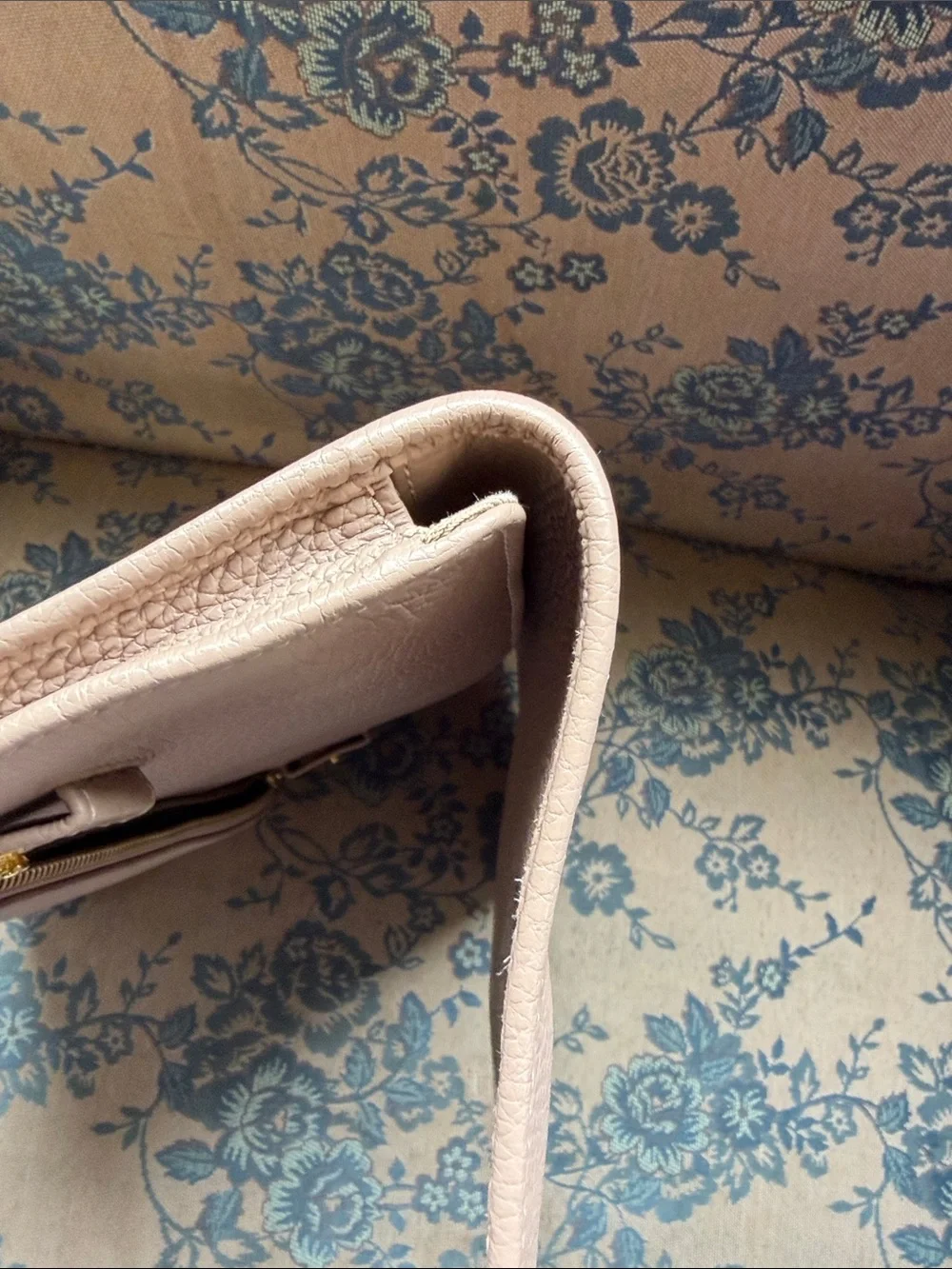 Cuyana Leather Laptop Case 13” in Blush Pink